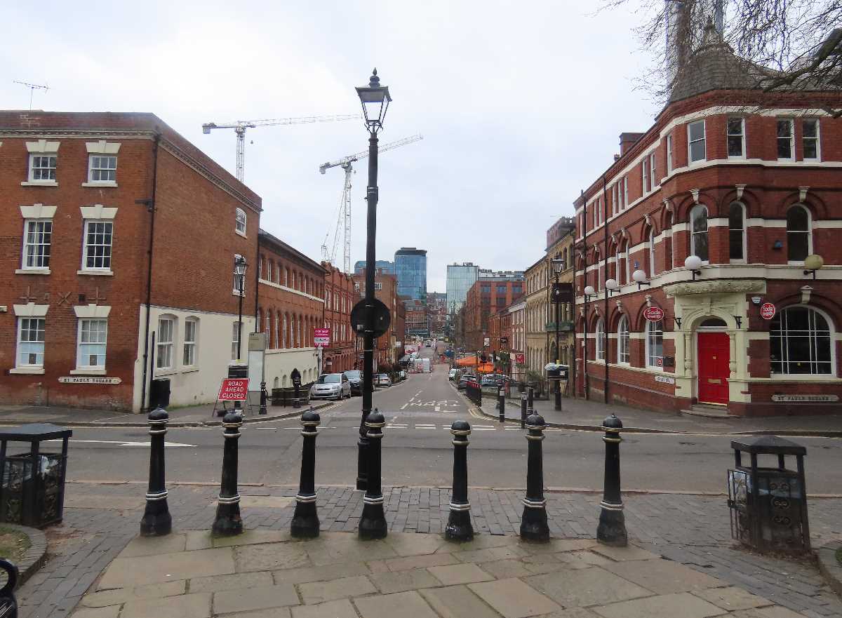 Great Charles Street Queensway footbridge